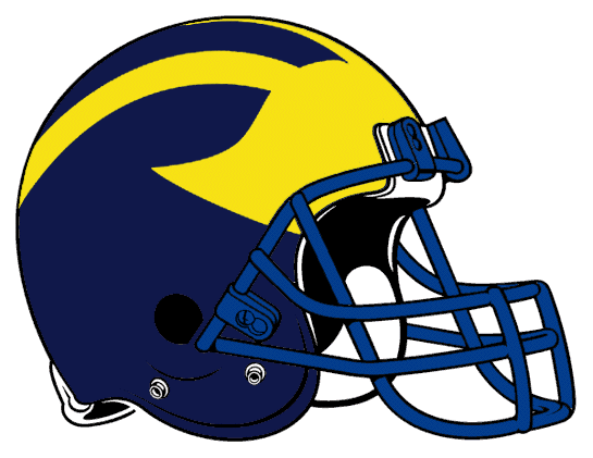 Delaware Blue Hens 1977-1983 Helmet Logo heat sticker